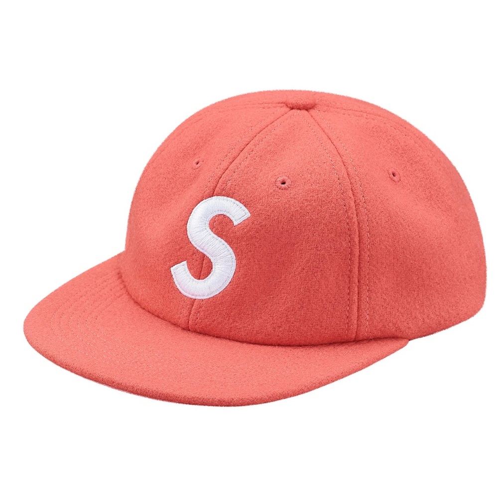 Supreme Wool S Logo 6-Panel Cap
